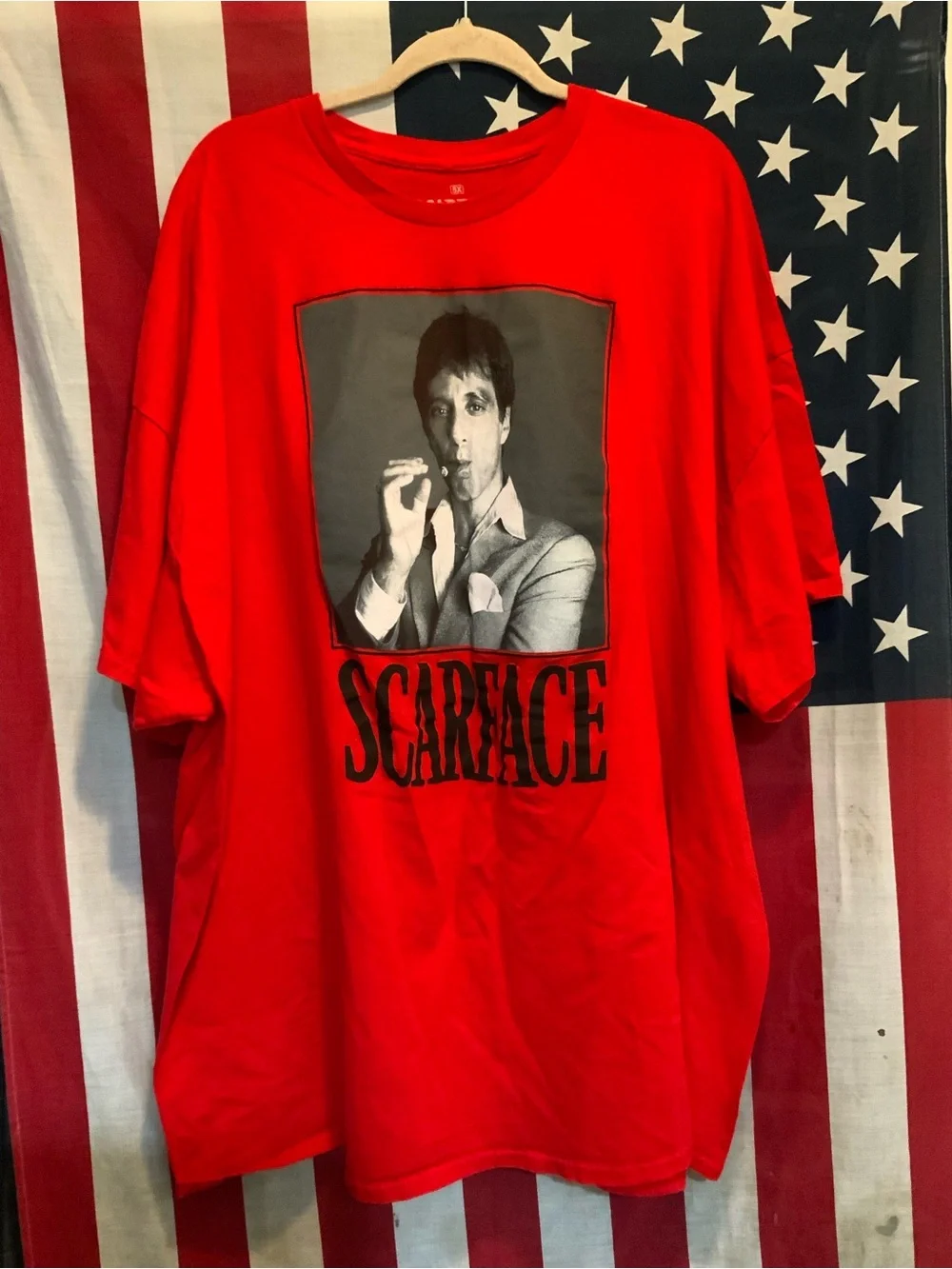 Scarface Graphic Red Men’s Short Sleeve Tee